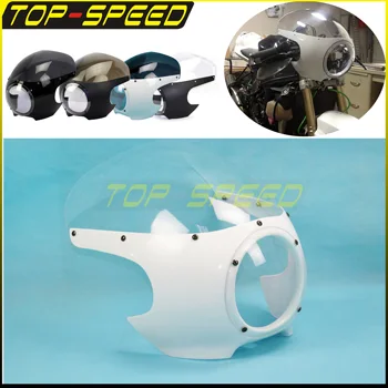 6 Colors Drag Classic Cafe Racer Style 5.75
