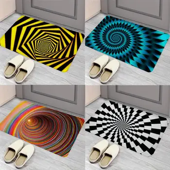3D Sūkurys Iliuzijos grindų kilimėlis Įėjimo durų kilimėlis Šiaurietiško stiliaus namų durų kilimėlis Vonios kambarys-Tualeto kilimėliai Miegamasis Viešbutis Dekoro kilimėlis
